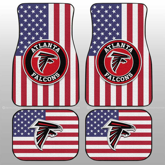 Atlanta Falcons Car Floor Mats Custom Car Decor Accessories - Gearcarcover - 1