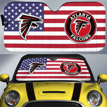 Atlanta Falcons Car Sunshade Custom Car Decor Accessories - Gearcarcover - 1