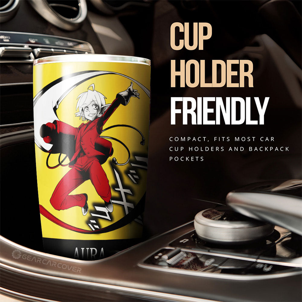 Aura Bella Fiora Tumbler Cup Custom Overlord Anime For Car - Gearcarcover - 3