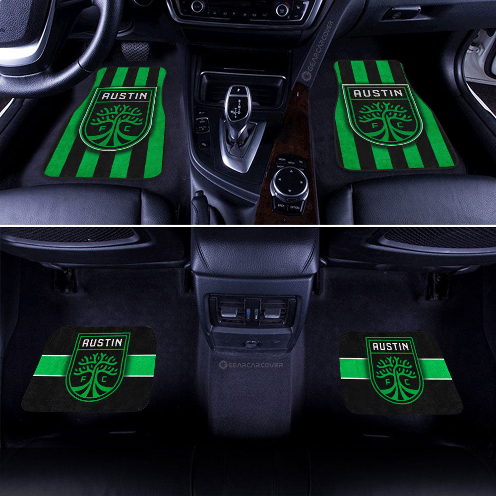 Austin FC Car Floor Mats Custom Car Accessories For Fans - Gearcarcover - 2