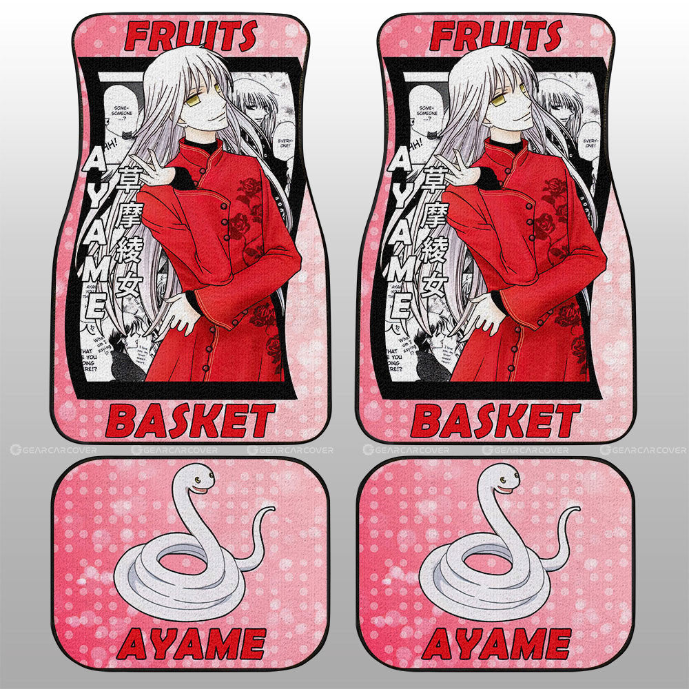 Ayame Sohma Car Floor Mats Custom Fruits Basket Anime Car Accessories - Gearcarcover - 1