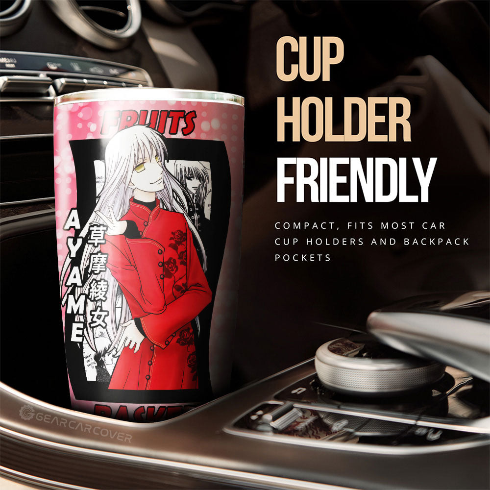 Ayame Sohma Tumbler Cup Custom Fruits Basket Anime Car Interior Accessories - Gearcarcover - 2
