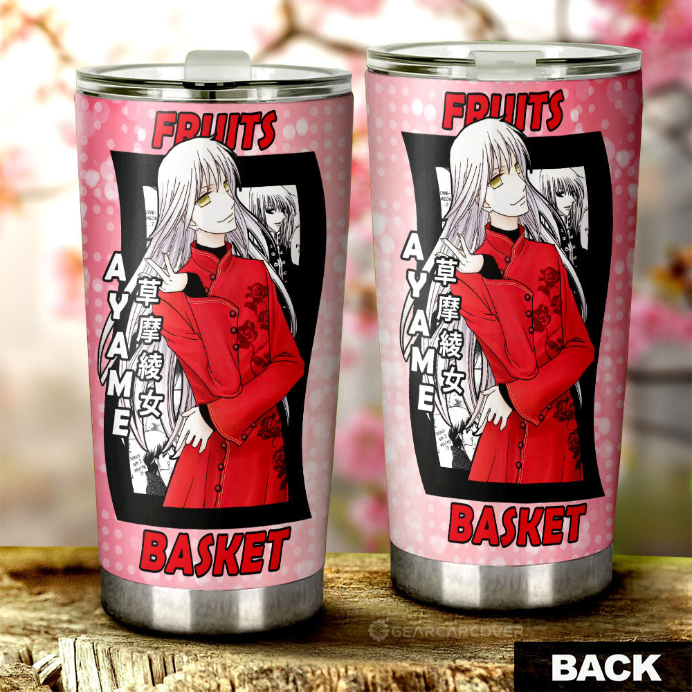 Ayame Sohma Tumbler Cup Custom Fruits Basket Anime Car Interior Accessories - Gearcarcover - 3
