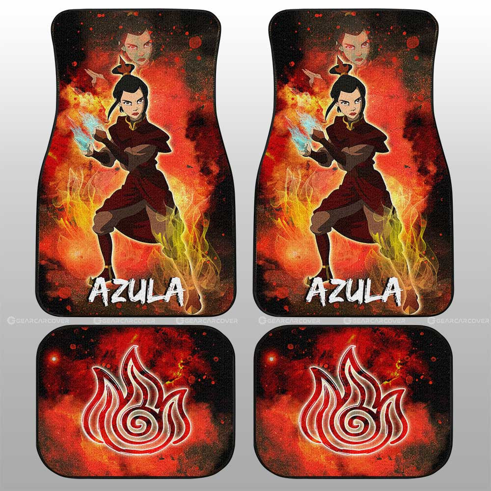 Azula Car Floor Mats Custom Avatar The Last Airbender Anime - Gearcarcover - 1