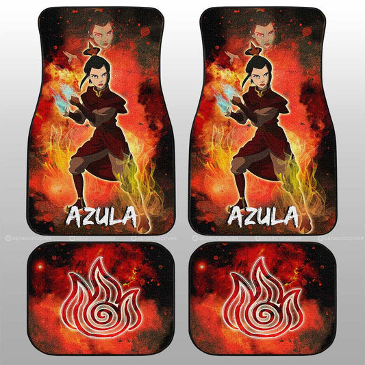 Azula Car Floor Mats Custom Avatar The Last Airbender Anime - Gearcarcover - 1