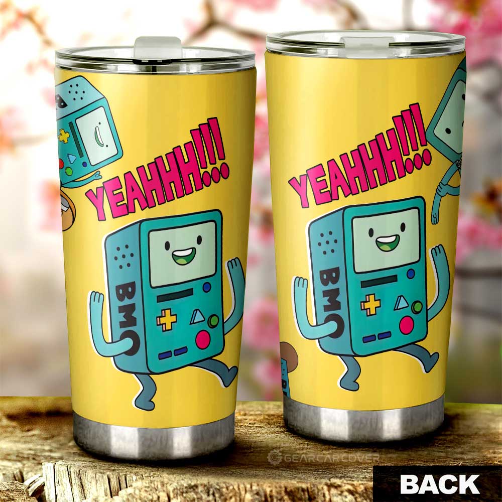 BMO Adventure Time Tumbler Cup Custom Cartoon Car Accessories - Gearcarcover - 3