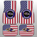 Baltimore Ravens Car Floor Mats Custom Car Decor Accessories - Gearcarcover - 1