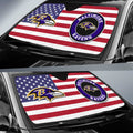 Baltimore Ravens Car Sunshade Custom Car Decor Accessories - Gearcarcover - 2
