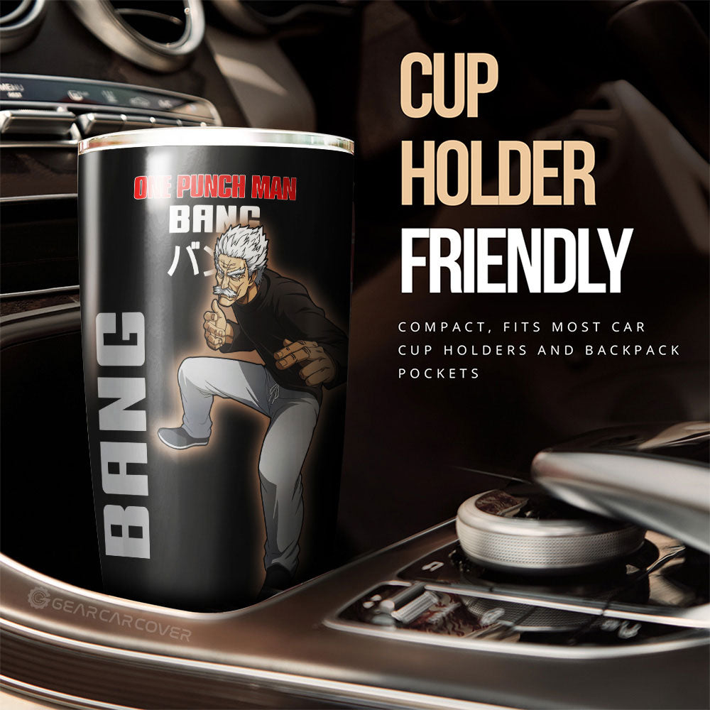 Bang Tumbler Cup Custom One Punch Man Anime Car Interior Accessories - Gearcarcover - 3