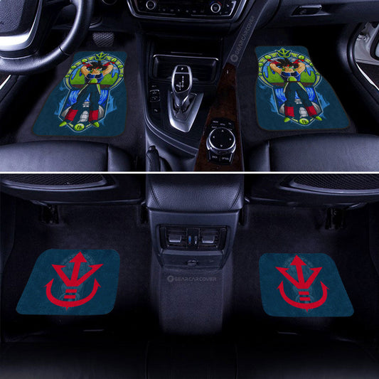 Bardock Car Floor Mats Custom Dragon Ball Car Interior Accessories - Gearcarcover - 2