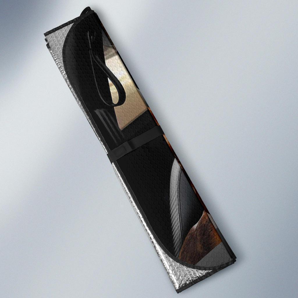 Basset Hound Car Sunshade Custom Car Interior Accessories For Dog Lovers - Gearcarcover - 3