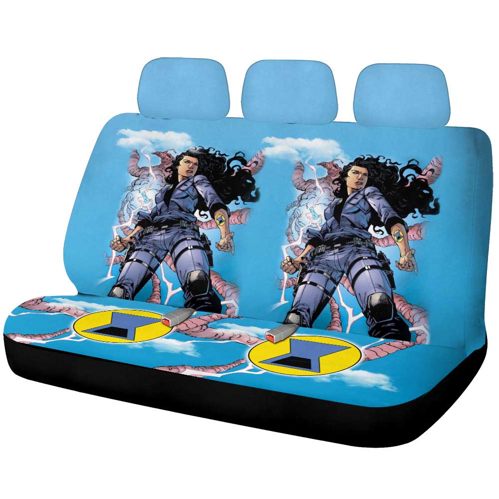 Bethany Hopkins Car Back Seat Cover Custom Car Accessories - Gearcarcover - 1