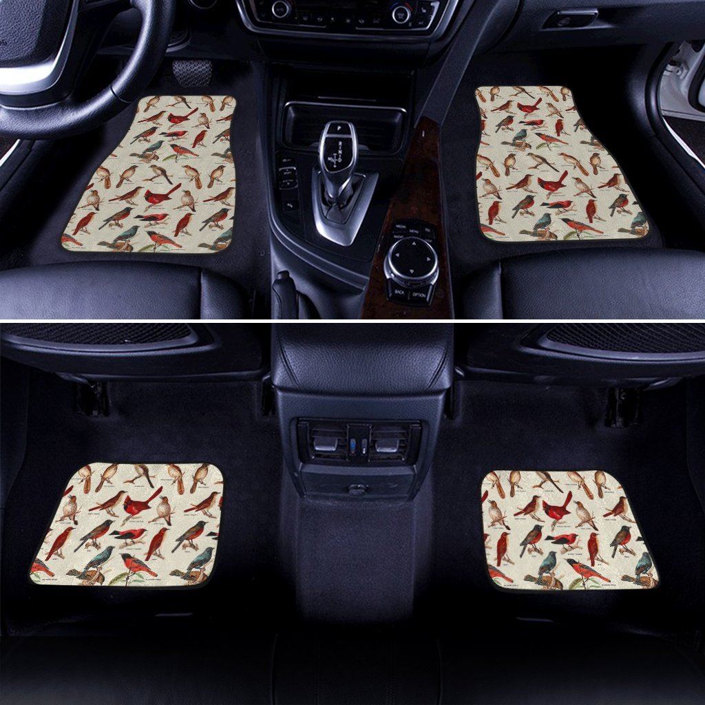 Birds Car Floor Mats Custom Bird Lover Car Accessories - Gearcarcover - 2