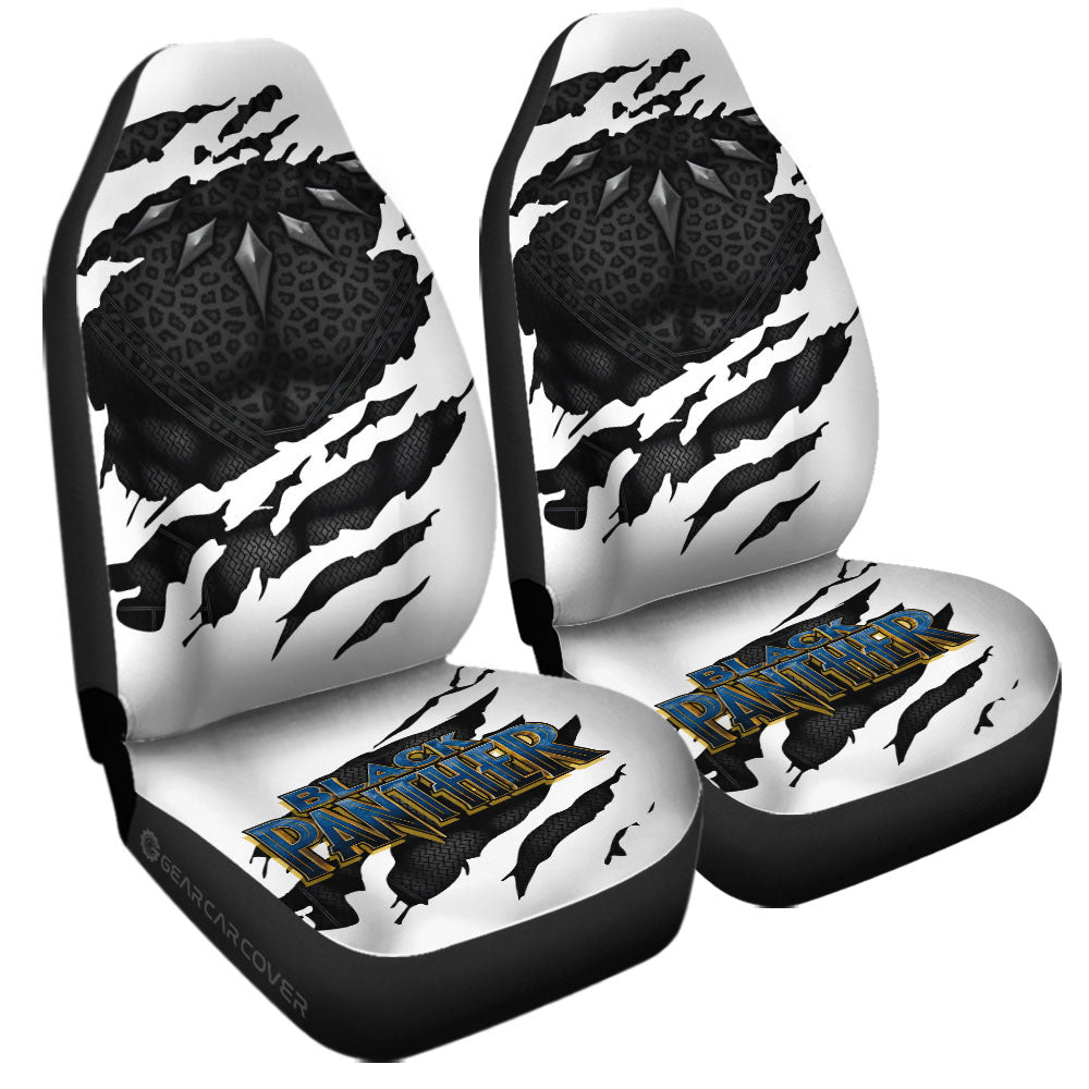 Black Panther Car Seat Covers Custom Car Accessories - Gearcarcover - 3