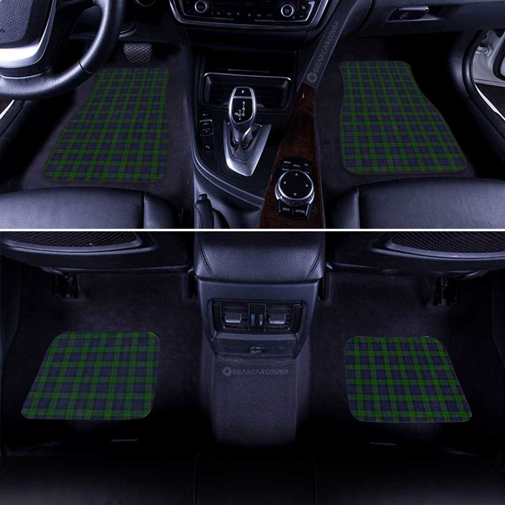 Black Watch Car Floor Mats Custom Tartan Car Accessories - Gearcarcover - 2