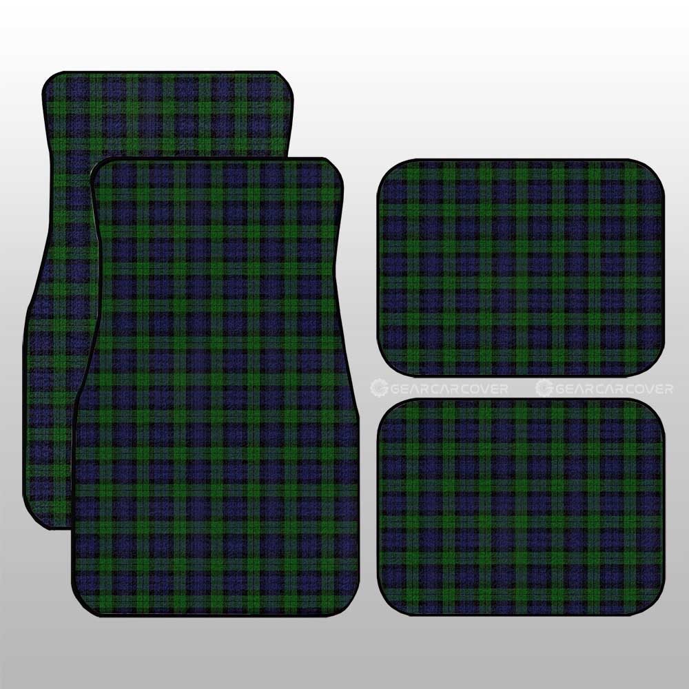 Black Watch Car Floor Mats Custom Tartan Car Accessories - Gearcarcover - 3