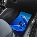 Blue Ocean Dolphin Car Floor Mats Custom Dolphin Car Accessories - Gearcarcover - 4