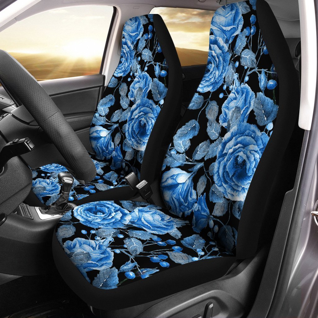Custom Car Seat Cover RN LVN CNA Nurse Blue Leather Seat Covers for Ca –  FAMILY GIFTS