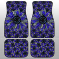 Blue Sunflower Car Floor Mats Custom Car Decoration - Gearcarcover - 2