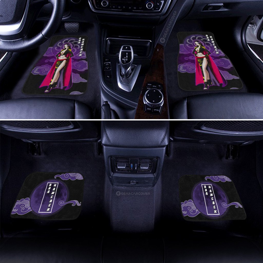Boa Hancock Car Floor Mats Custom One Piece Anime Car Accessories For Anime Fans - Gearcarcover - 3
