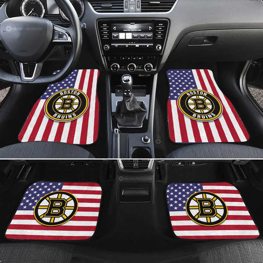 Boston Bruins Car Floor Mats Custom Car Decor Accessories - Gearcarcover - 2