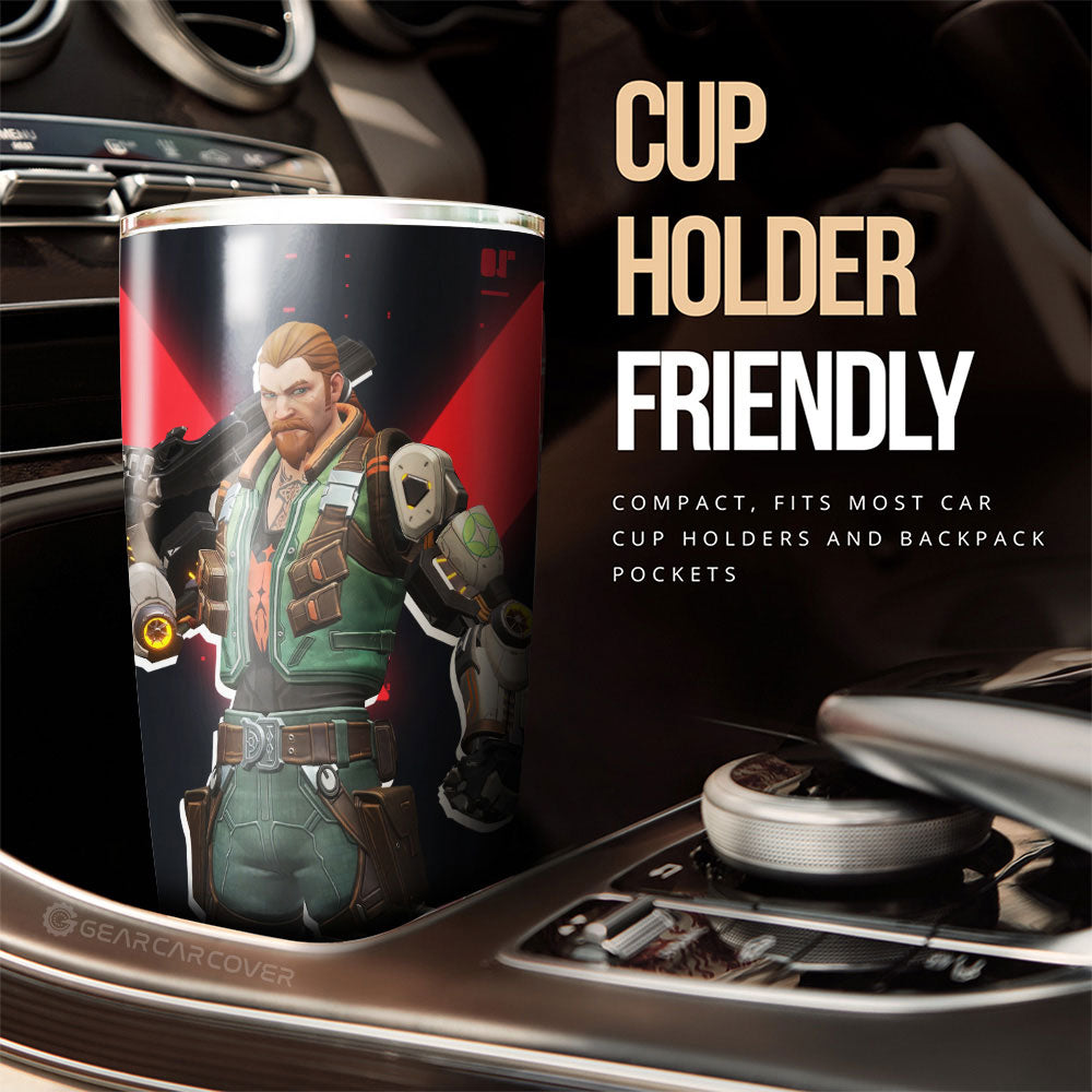 Breach Tumbler Cup Custom Valorant Agent - Gearcarcover - 2