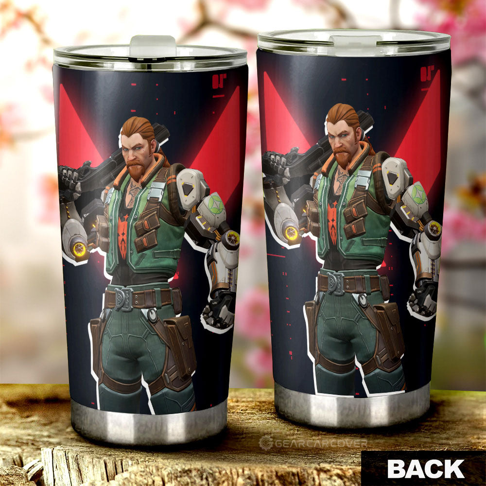 Breach Tumbler Cup Custom Valorant Agent - Gearcarcover - 3