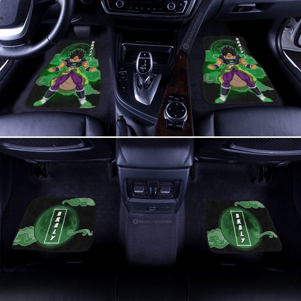 Broly Car Floor Mats Custom Anime Dragon Ball Car Accessories - Gearcarcover - 3