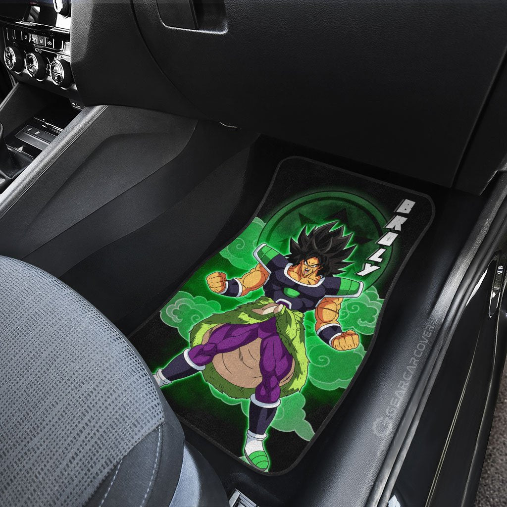 Broly Car Floor Mats Custom Anime Dragon Ball Car Accessories - Gearcarcover - 4