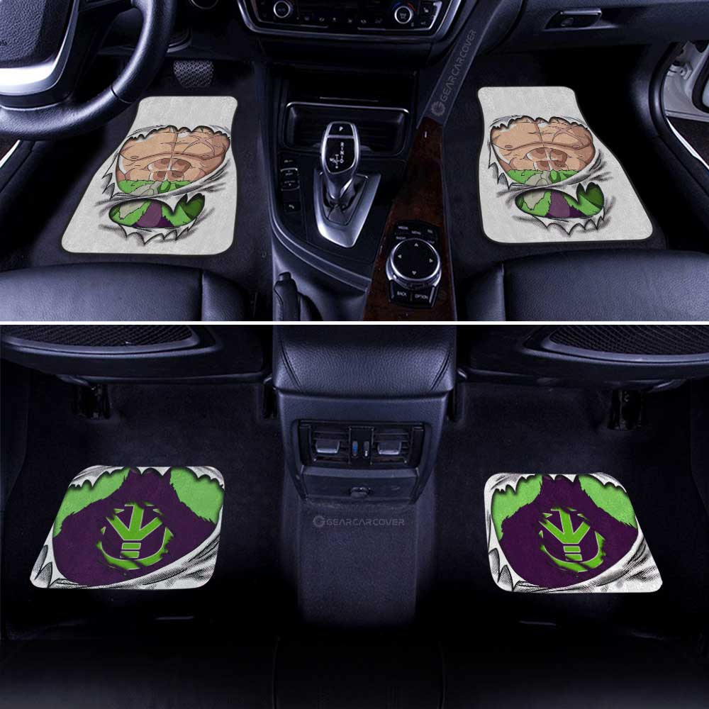 Broly Uniform Car Floor Mats Custom Dragon Ball Anime - Gearcarcover - 2