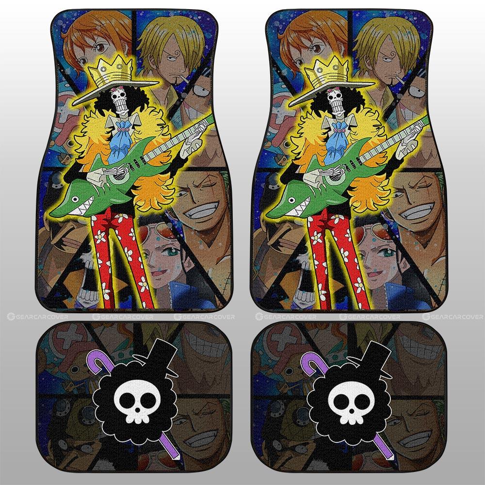 Brook Car Floor Mats Custom One Piece Anime Car Interior Accessories - Gearcarcover - 2