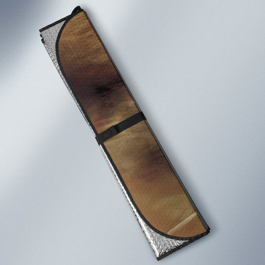 Brown Cat Eyes Car Sunshade Custom Car Accessories - Gearcarcover - 2