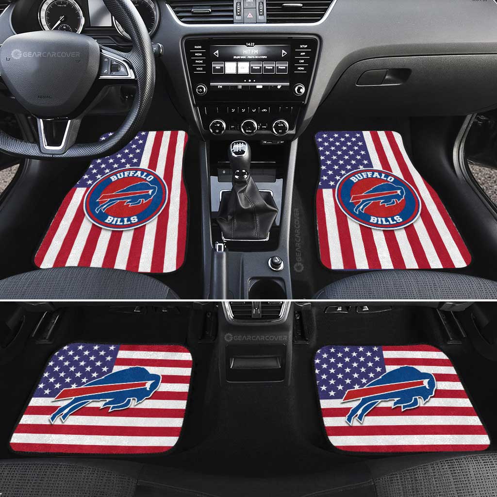 Buffalo Bills Car Floor Mats Custom Car Decor Accessories - Gearcarcover - 2