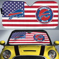 Buffalo Bills Car Sunshade Custom Car Decor Accessories - Gearcarcover - 1