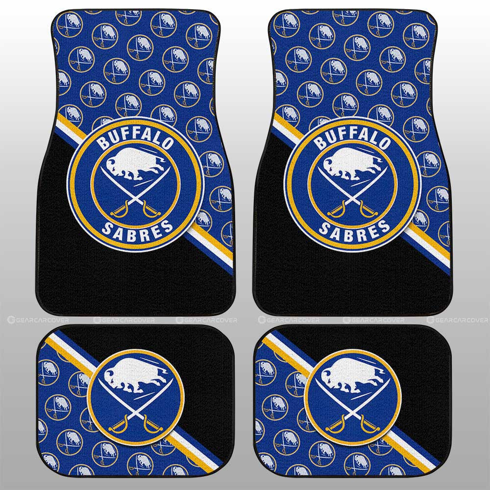 Buffalo Sabres Car Floor Mats Custom Car Accessories For Fans - Gearcarcover - 1