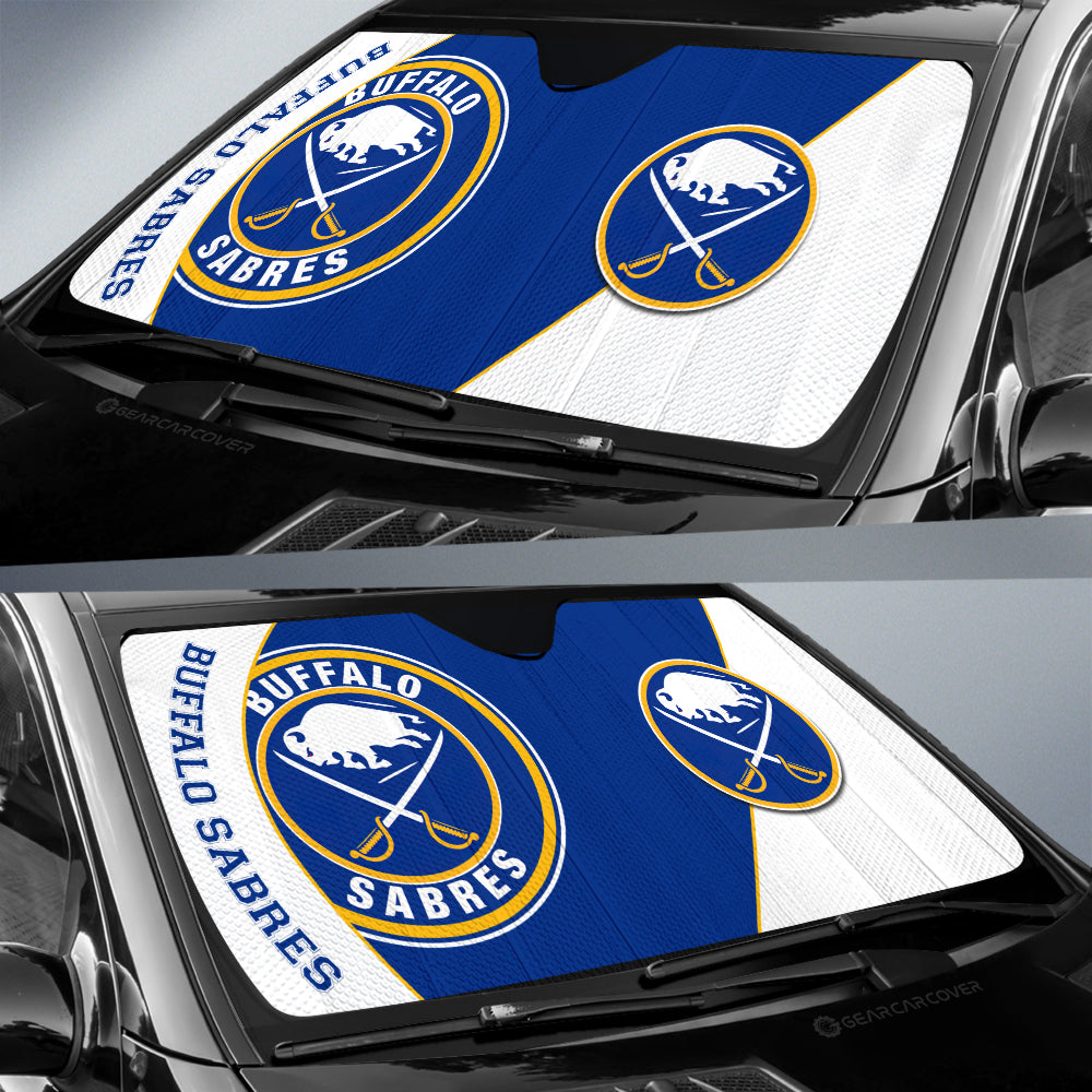 Buffalo Sabres Car Sunshade Custom Car Accessories For Fans - Gearcarcover - 2