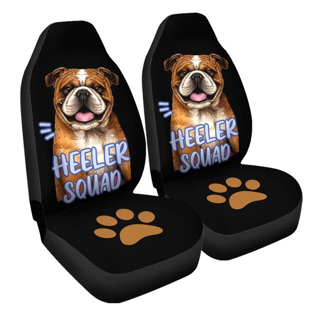 Bulldog Car Seat Covers Custom Car Accessories For Bulldog Lovers - Gearcarcover - 3