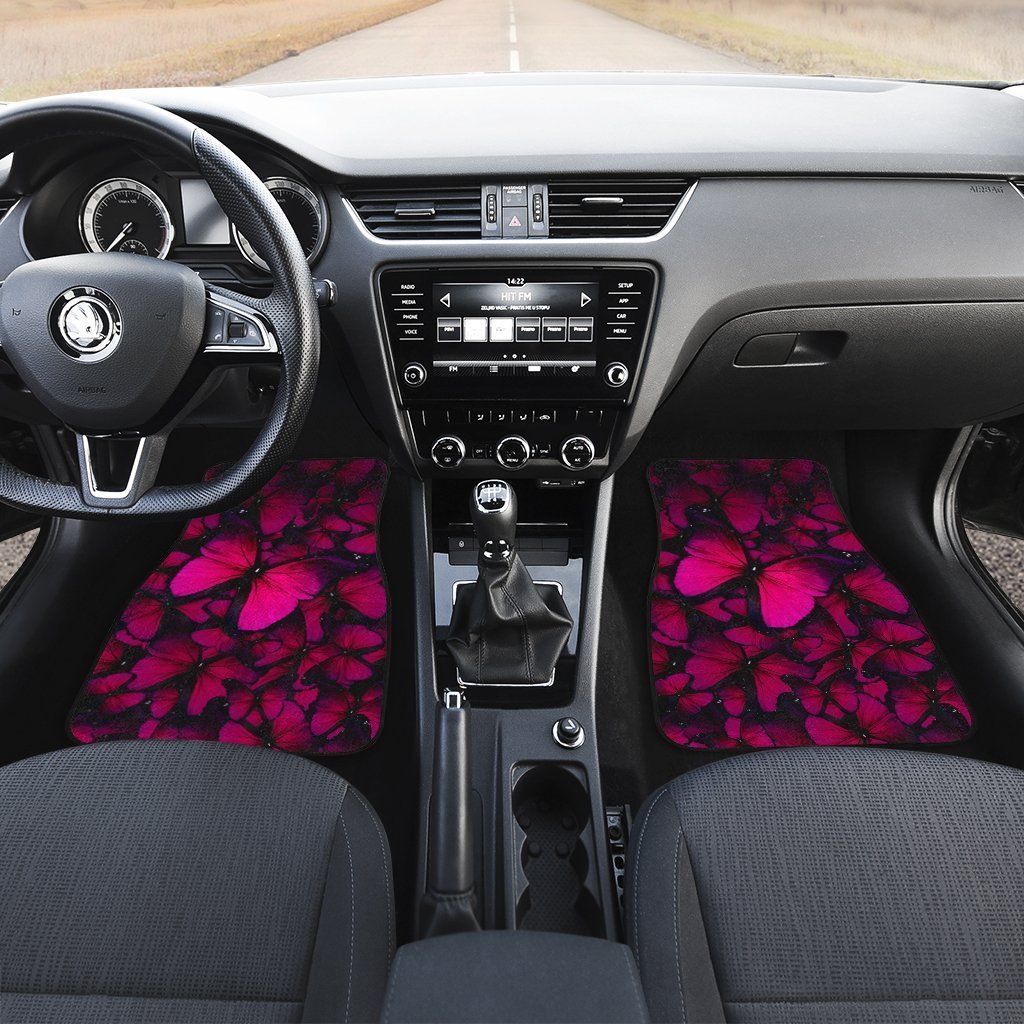 Butterfly Car Floor Mats Custom Colorful Cute Car Accessories - Gearcarcover - 3