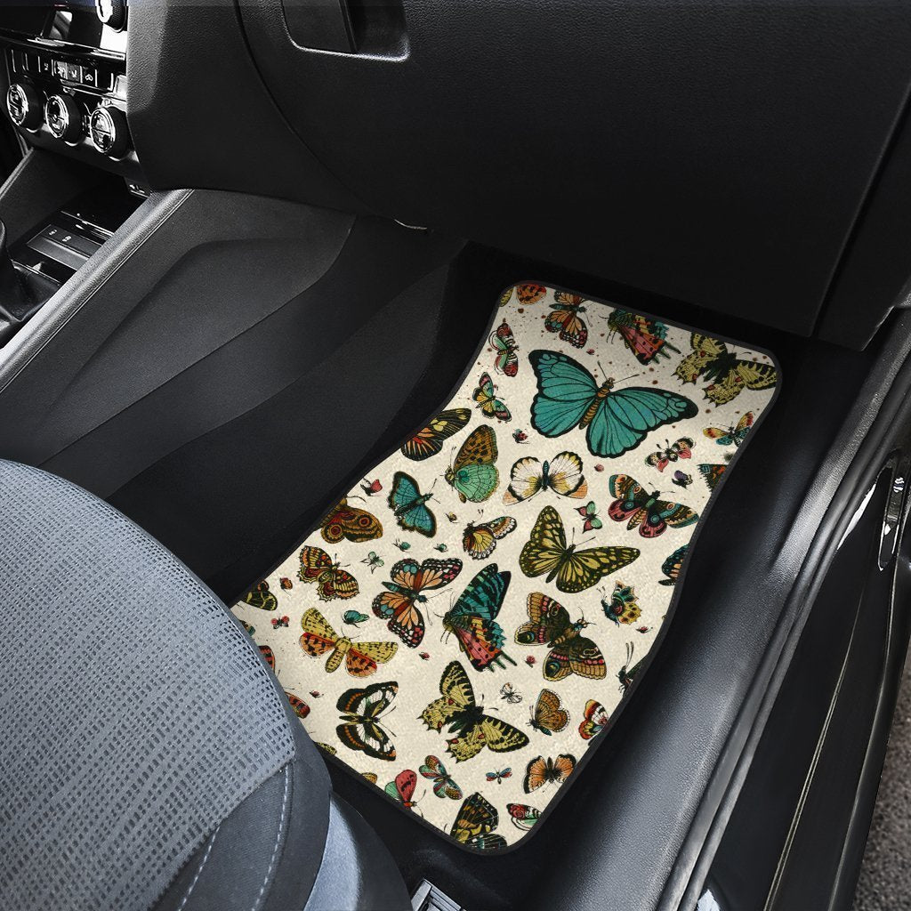 Butterfly Car Floor Mats Custom Pattern Animal Car Accessories - Gearcarcover - 3