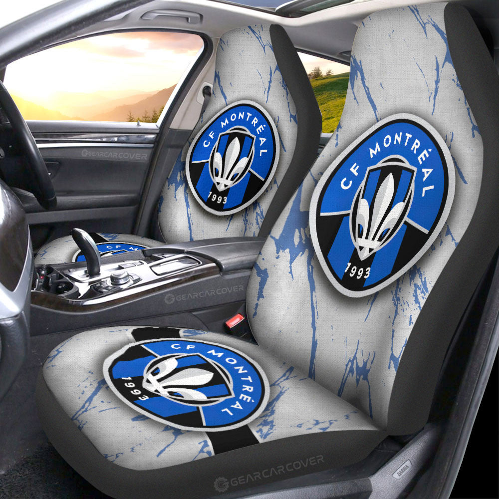 CF Montréal Car Seat Covers Custom Car Accessories For Fans - Gearcarcover - 3