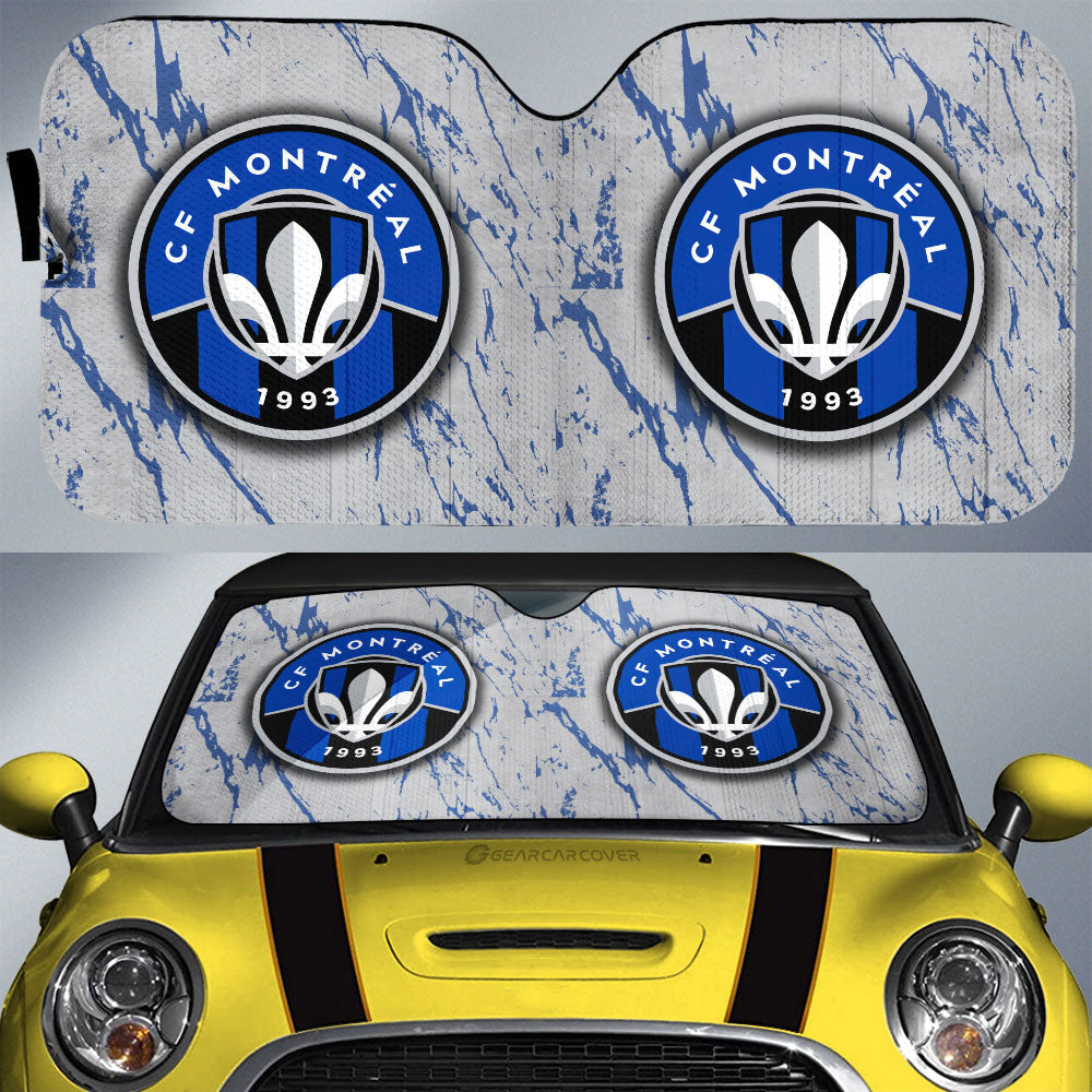 CF Montréal Car Sunshade Custom Car Interior Accessories - Gearcarcover - 1