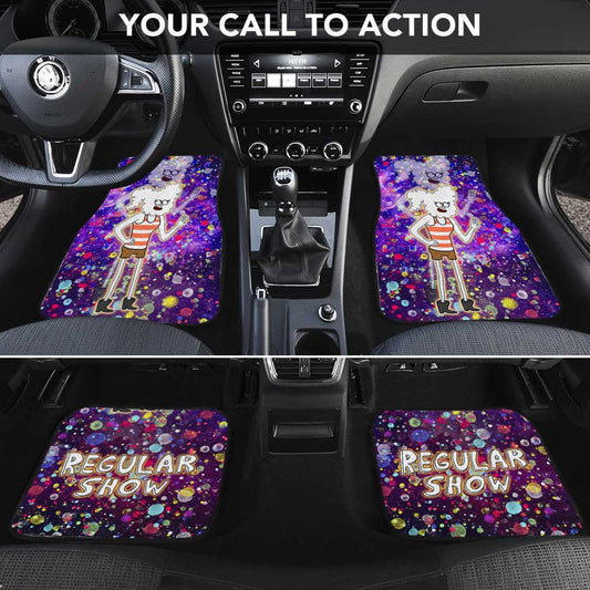 C.J Car Floor Mats Custom Regular Show Cartoon - Gearcarcover - 2