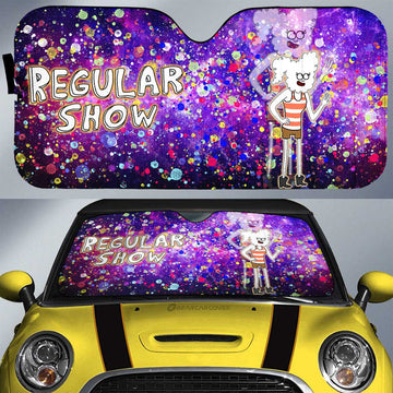 C.J Car Sunshade Custom Regular Show Cartoon - Gearcarcover - 1