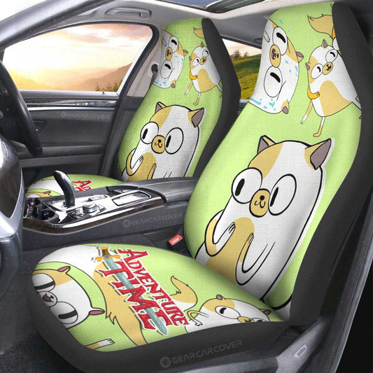 Cake Adventure Time Car Seat Covers Custom Cartoon Car Accessories - Gearcarcover - 2