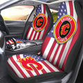 Calgary Flames Car Seat Covers Custom Car Decor Accessories - Gearcarcover - 2