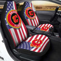 Calgary Flames Car Seat Covers Custom Car Decor Accessories - Gearcarcover - 1