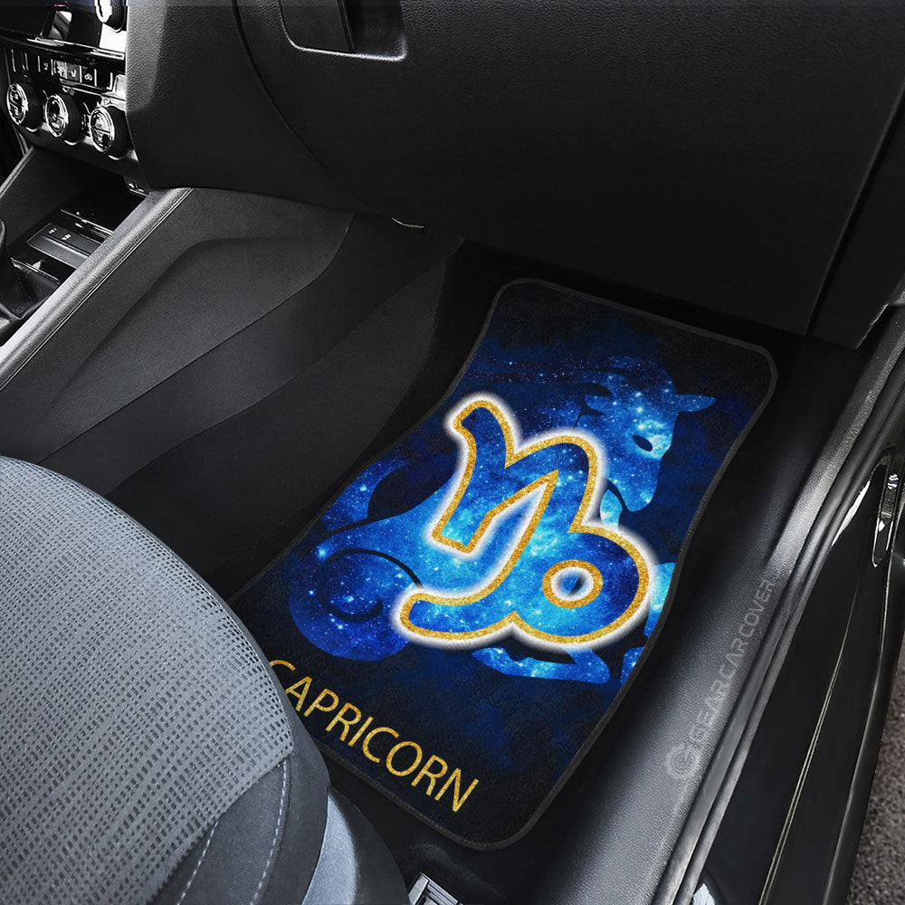 Capricorn Car Floor Mats Custom Zodiac Car Accessories - Gearcarcover - 4