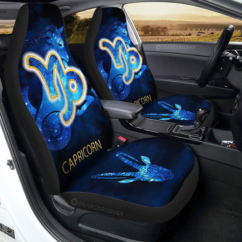 Capricorn Car Seat Covers Custom Zodiac Car Accessories - Gearcarcover - 3