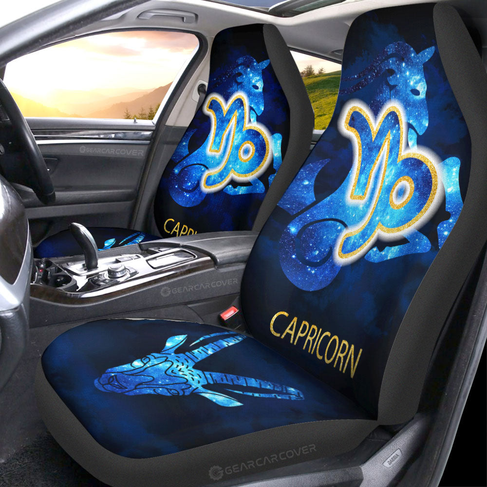Capricorn Car Seat Covers Custom Zodiac Car Accessories - Gearcarcover - 4