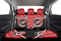 Carolina Hurricanes Car Back Seat Cover Custom Car Accessories For Fans - Gearcarcover - 2